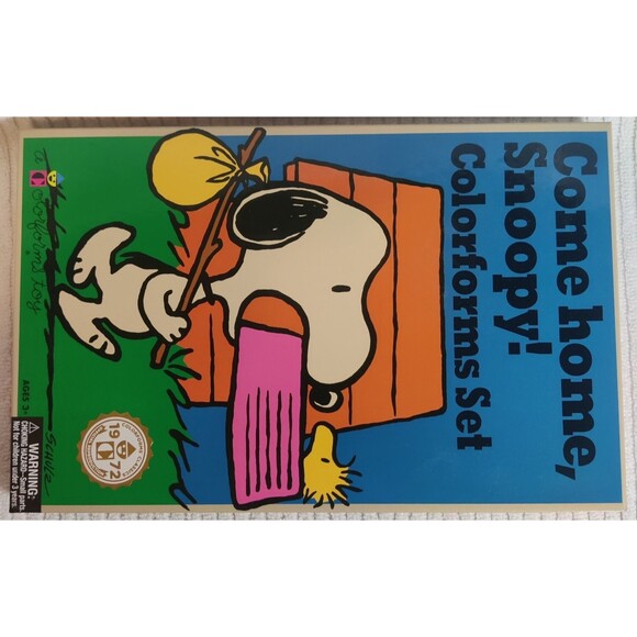 Peanuts Retro Reproduction, Snoopy Colorforms Classics Set -NOB - Picture 11 of 16